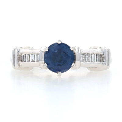 1.57ctw Sapphire and Diamond Ring Gold
