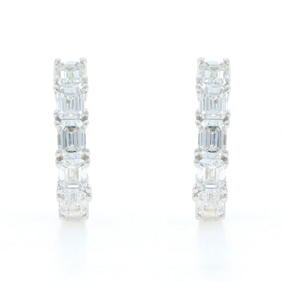 1.84ctw Diamond Earrings White Gold