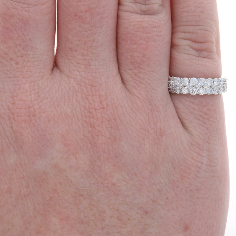 1.59ctw Diamond Band White Gold