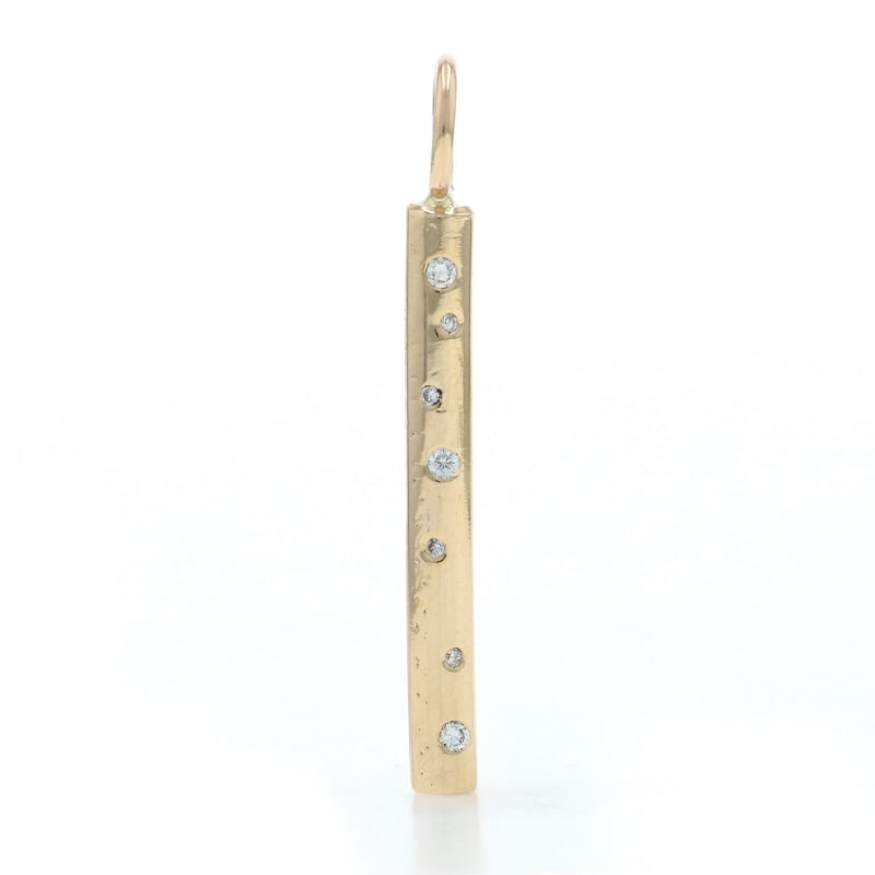 Heather B. Moore .06ctw Diamond Women's Pendant Yellow Gold