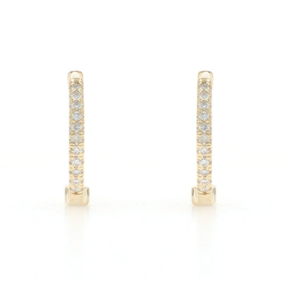 Diamond Earrings Yellow Gold