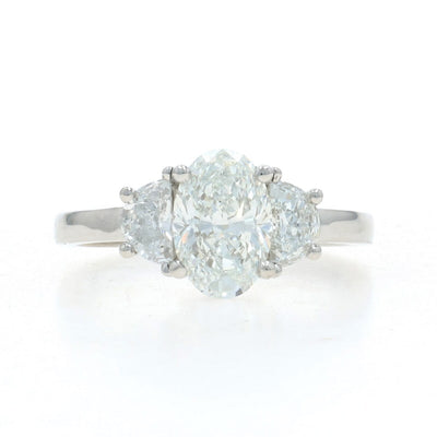 Diamond and Diamond Women's Ring Platinum