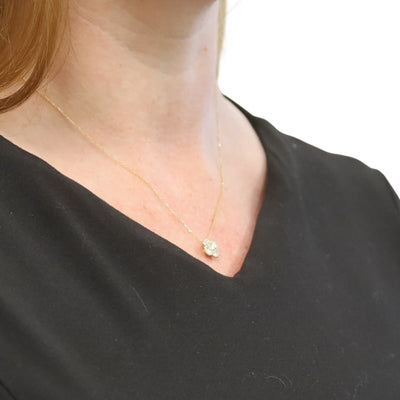 .76ctw Diamond Women's Necklace Yellow Gold