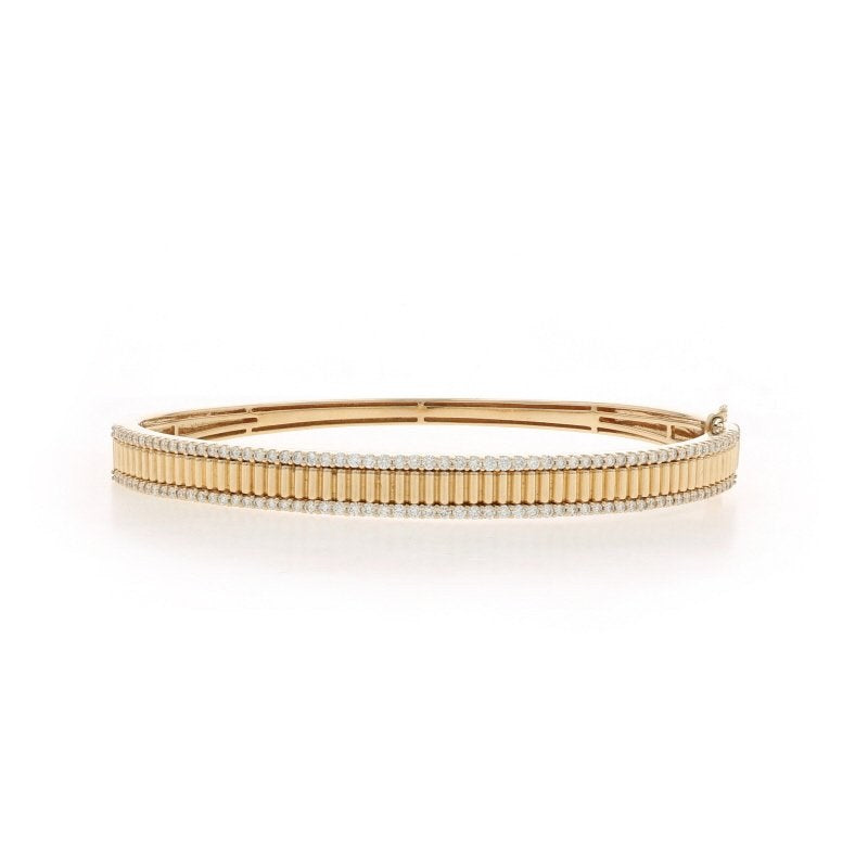 1.00ctw Diamond Women's Bracelet Yellow Gold
