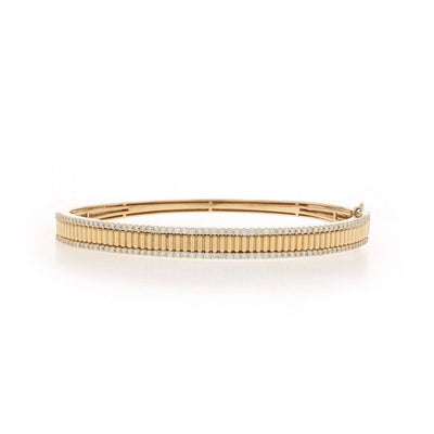 1.00ctw Diamond Women's Bracelet Yellow Gold