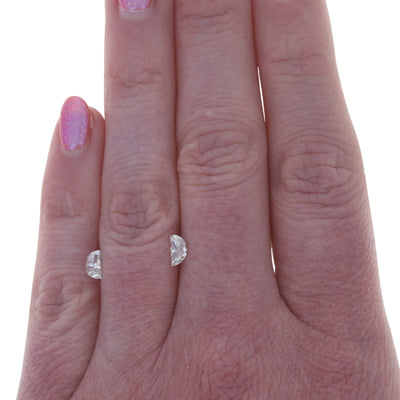 .62ctw Loose Diamond Half Moon Diamond GIA