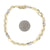 1.60ctw Diamond Bracelet Yellow Gold