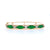 3.44ctw Jadeite and Diamond Bracelet Yellow Gold