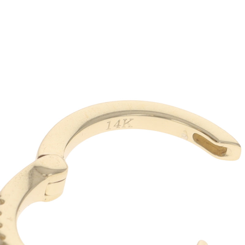 Diamond Earrings Yellow Gold