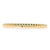 2.12ctw Emerald and Diamond Bracelet Yellow Gold