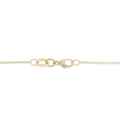 .80ctw Diamond and Emerald Pendant Necklace Yellow Gold