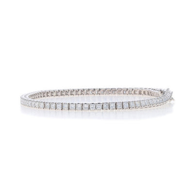 3.50ctw Diamond Bracelet White Gold