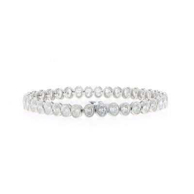 9.30ctw Diamond Bracelet White Gold