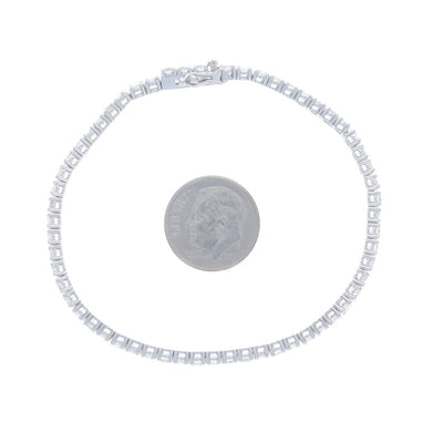 5.30ctw Diamond Bracelet White Gold