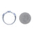 2.02ctw Diamond and Sapphire Band White Gold