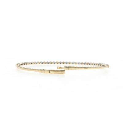 .40ctw Diamond Bracelet Yellow Gold