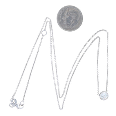 .70ct Diamond Pendant Necklace White Gold