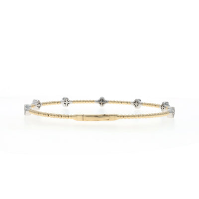 .44ctw Diamond Bracelet Yellow Gold