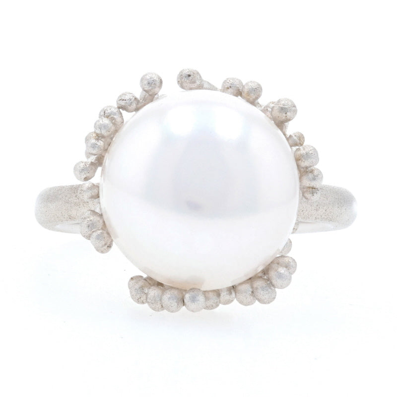 Bastian Inverun Freshwater Pearl Ring Sterling Silver