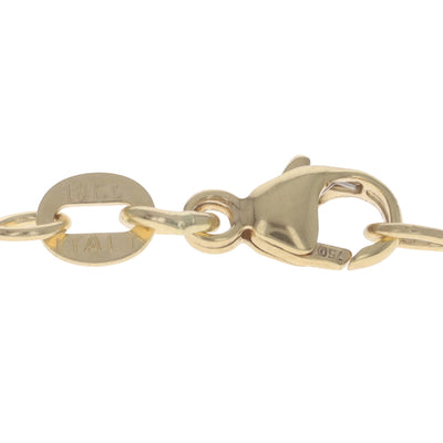 1.04ct Diamond Pendant Necklace Yellow Gold