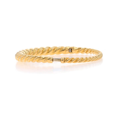 David Yurman Pure Form Cable Bracelet Yellow Gold