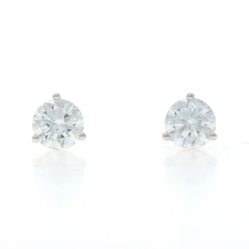 2.00ctw Diamond Earrings White Gold