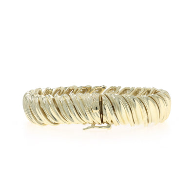 Jose Hess 3.36ctw Diamond Bracelet Yellow Gold