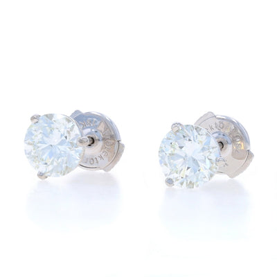 3.00ctw Diamond Earrings White Gold