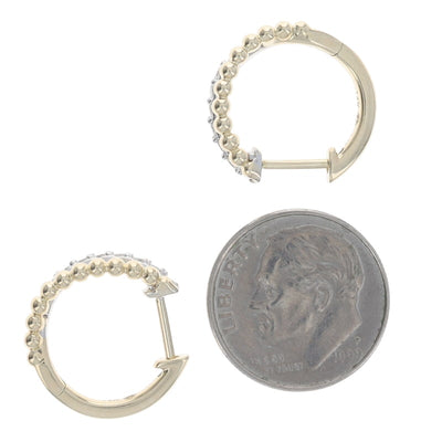 .43ctw Diamond Women's Earrings Yellow Gold