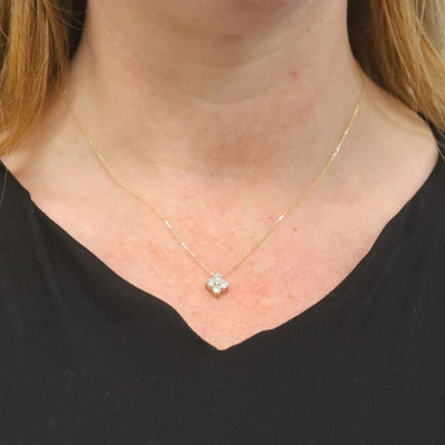.68ctw Diamond Women's Necklace Yellow Gold