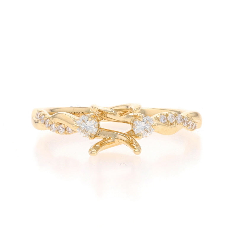 .23ctw Diamond Ring Yellow Gold