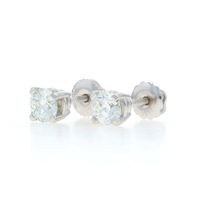 1.00ctw Diamond Earrings White Gold