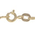 Diamond Cut Fancy Bead Chain Necklace Yellow Gold