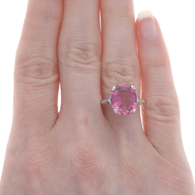 4.72ct Tourmaline Ring White Gold