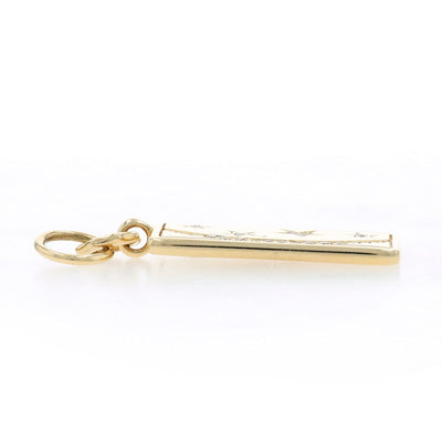 Monica Rich Kosann .12ctw Diamond Women's Pendant Yellow Gold