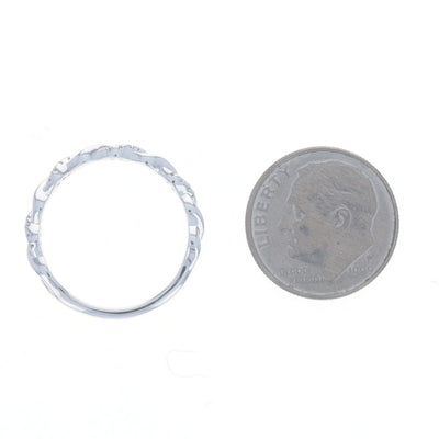 .10ctw Diamond Band White Gold