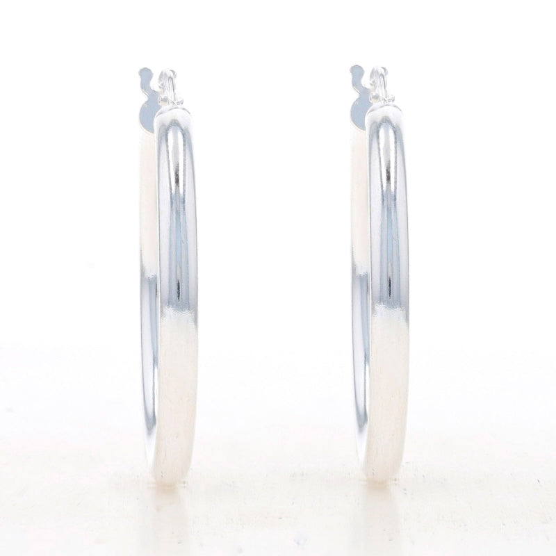 Hoop Earrings Sterling Silver