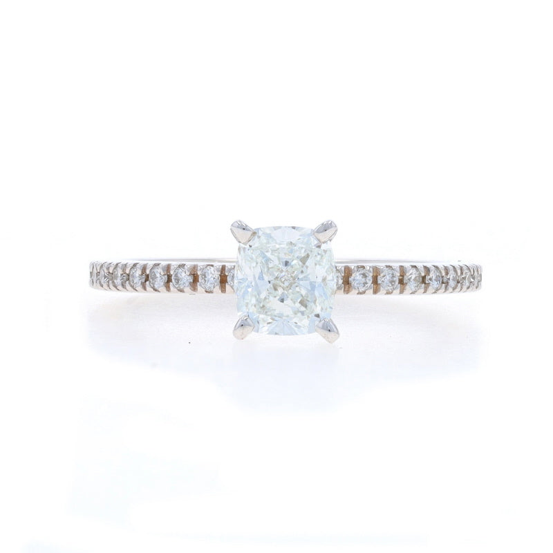 1.08ctw Diamond and Diamond Ring White Gold