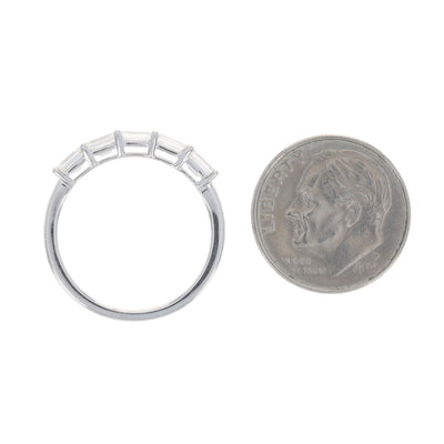 1.10ctw Diamond Band White Gold