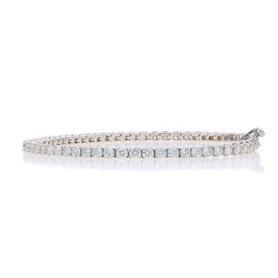 4.05ctw Diamond Bracelet White Gold