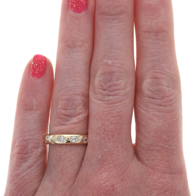 .35ctw Diamond Women's Band Yellow Gold