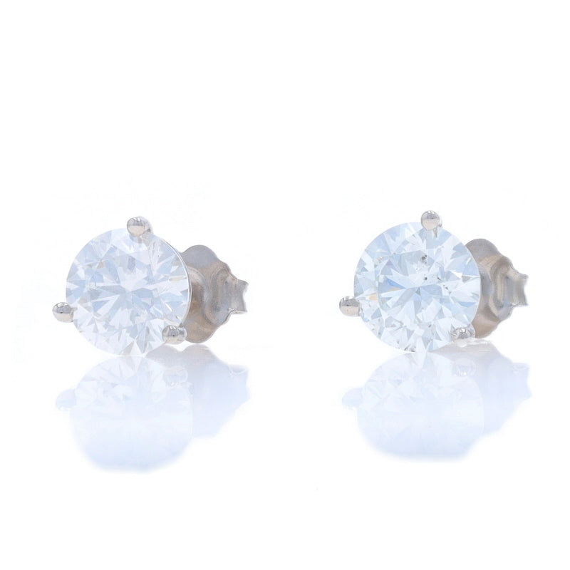 2.00ctw Diamond Earrings White Gold