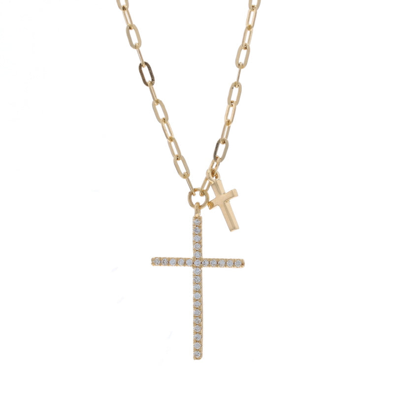 Diamond Pendant Necklace Yellow Gold