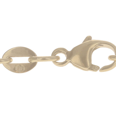 Cable Chain Necklace Yellow Gold