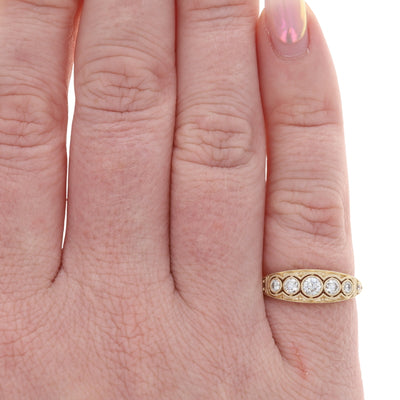 .50ctw Diamond Band Yellow Gold