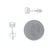 1.89ctw Diamond Earrings White Gold