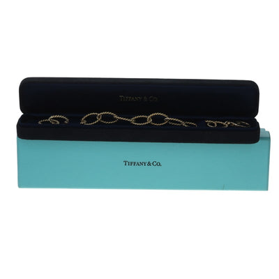 Tiffany & Co. Oval Link Twist Women's Bracelet Yellow Gold