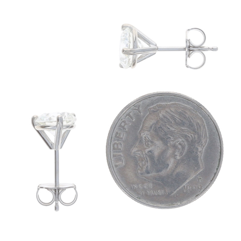 2.00ctw Diamond Earrings White Gold