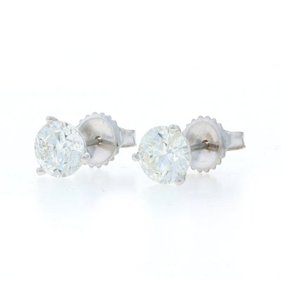 2.00ctw Diamond Earrings White Gold