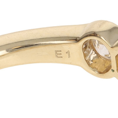 1.00ctw Diamond Women's Band Yellow Gold